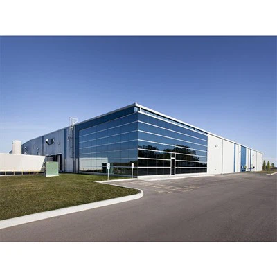 ساختمان کارخانه سازه های فولادی