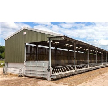 گاوداری سازه فولادی